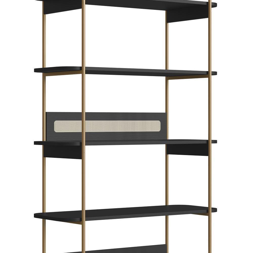 Estante Industrial Pés De Metal Arlo A10 Nero-dourado - Mpozenato - 6