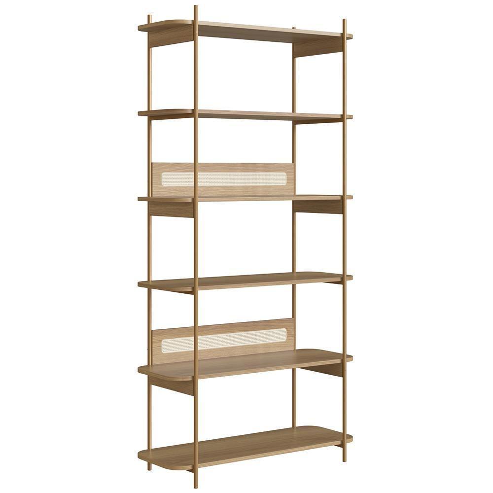 Estante Industrial Pés De Metal Arlo A10 Hanover-dourado - Mpozenato - 1