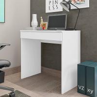 Mesa Para Computador Escrivaninha 1 Gaveta Alexia Branco - Ajl Móveis - 2
