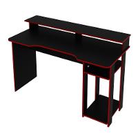 Mesa Para Computador Notebook Gamer Me4153 Preto-vermelho - Tecno Mobili - 1