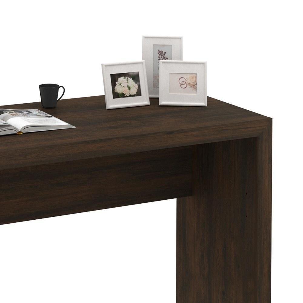 Mesa Para Computador Escrivaninha Me4135 Rústico - Tecno Mobili - 4