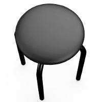 Mesa De Cozinha Bistrô Porto Preto 120cm Com 4 Banquetas Industriais Maviê Preto - Mpozenato - 9