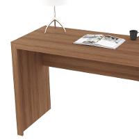 Mesa Para Computador Escrivaninha Me4135 Amêndoa - Tecno Mobili - 3