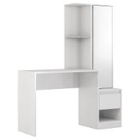 Escrivaninha Com Armário 1 Porta 1 Gaveta Office Morada D02 Branco - Mpozenato - 1