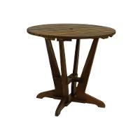 Mesa Summer ø86cm Madeira Imbuia Maciça Stain Imbuia - 1