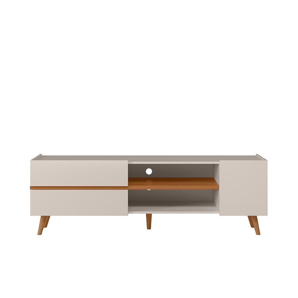 Rack Purus Para Tv Até 65 3 Portas - Colibri - Off White Matte Frejo - 7