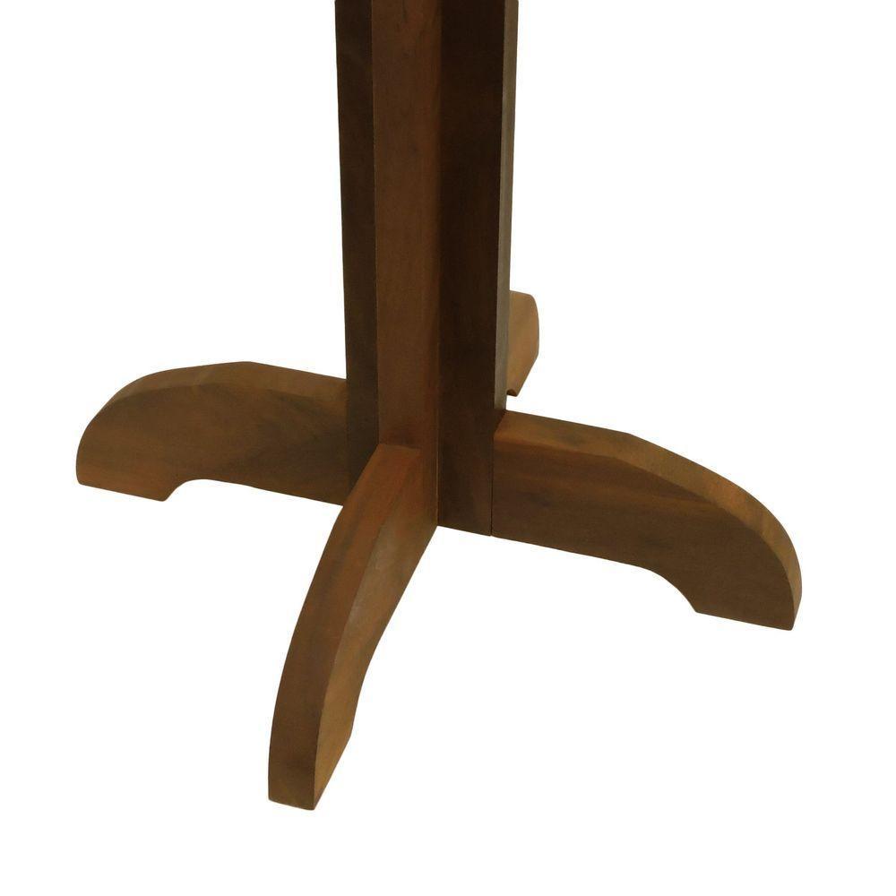 Mesa Bistrô Noronha Madeira Imbuia Maciça Stain Imbuia - 5