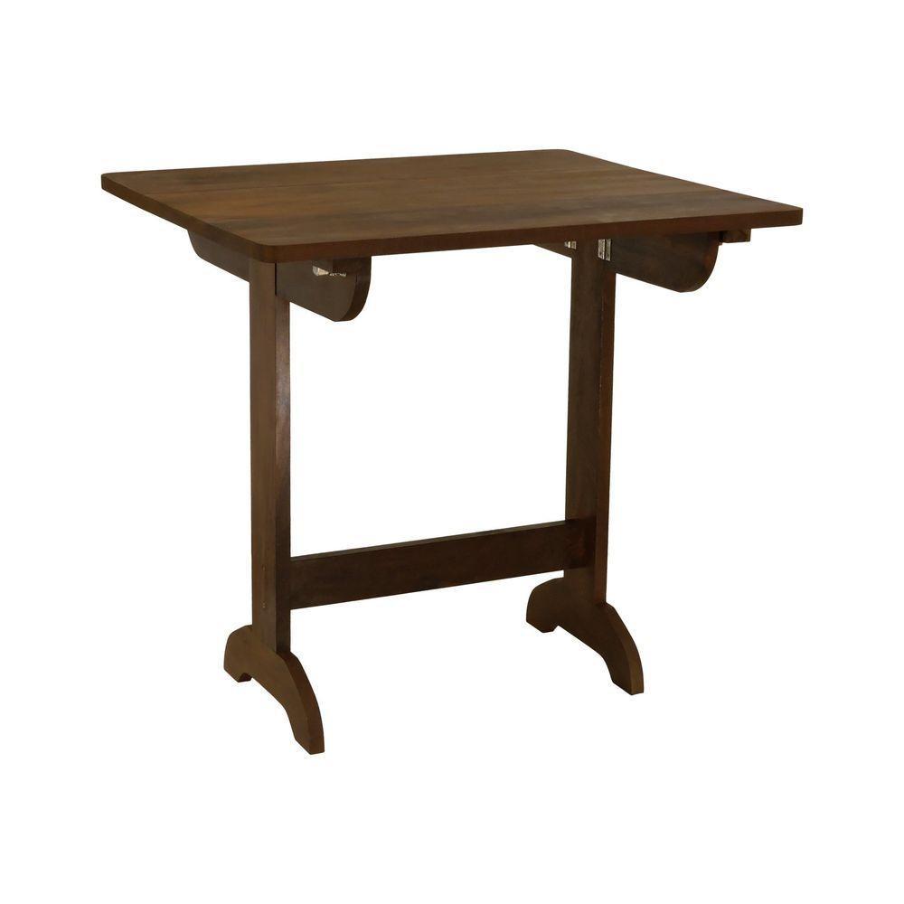 Mesa Dobrável Ipanema 80x70cm Madeira Imbuia Maciça Stain Imbuia - 1