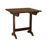 Mesa Dobrável Ipanema 80x70cm Madeira Imbuia Maciça Stain Imbuia - 1