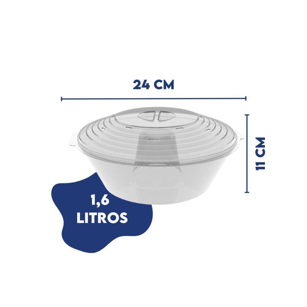 Forma Bolo E Pudim Com Tampa Para Micro-ondas Utily - 4