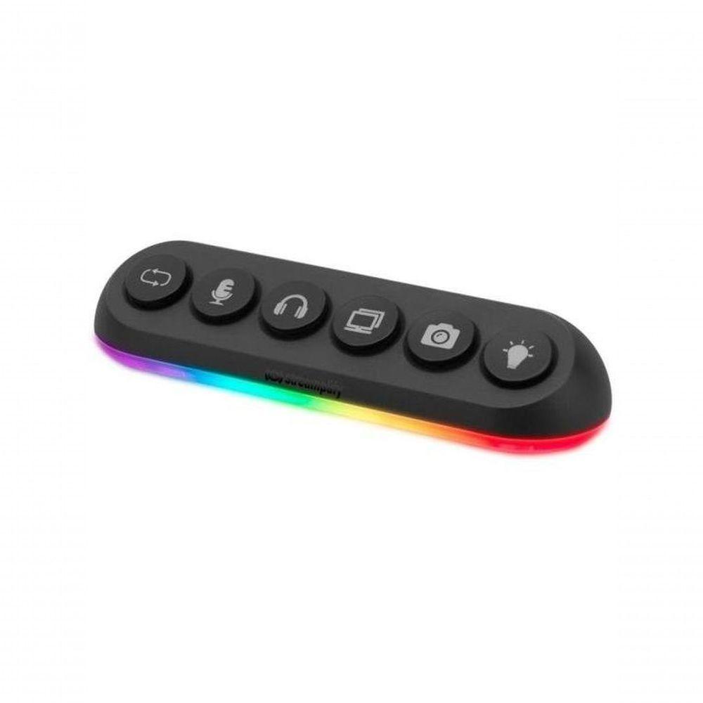 Hub Usb 5 Portas 3.0 Streamplify Deck 5 Preto Rgb - 3