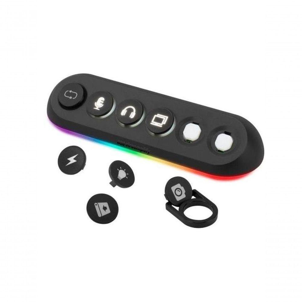 Hub Usb 5 Portas 3.0 Streamplify Deck 5 Preto Rgb - 7