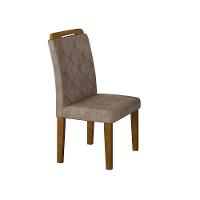 Mesa Alvorada 180 Tp Mdf Vidro Canto Reto 6 Cadeiras Rufato  E Imbuia E Off Serig Off - 2