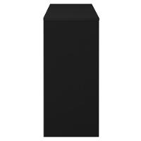 Kit 2 Balcão Para Escritório Café 60cm 2 Portas Look A06 Preto - Mpozenato - 6