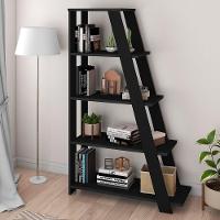 Estante Escada Multiuso Decorativa 5 Prateleiras Stela A06 Preto - Mpozenato - 2