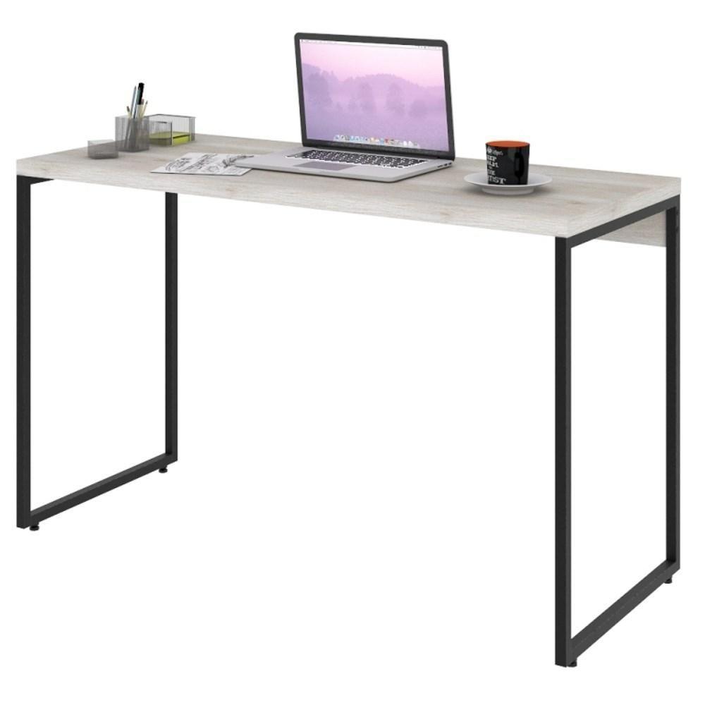 Mesa De Escritório Escrivaninha 120cm Dynamica Industrial C08 Snow - Mpozenato - 1