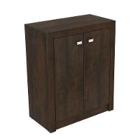 Balcão Para Escritório 2 Portas Me4103 Rústico - Tecno Mobili - 1