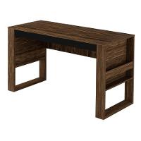 Mesa Para Computador Escrivaninha Me4146 Nogal-preto - Tecno Mobili - 3