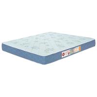 Colchão Casal King Sleep Max Espuma D45 180x200x25cm Branco-azul - Castor - 1