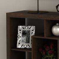 Estante Livreiro Multiuso Com Nichos E1712 Rústico - Tecno Mobili - 3