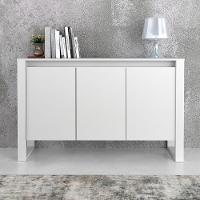 Balcão Para Escritório 3 Portas 1.3 Me4147 Branco - Tecno Mobili - 2
