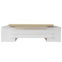 Mesa Em U Presidente Com Tomadas Tamburato Corp A06 Carvalho-branco - Mpozenato - 5