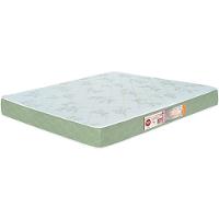 Colchão Casal Queen Sleep Max Espuma D33 158x198x25cm Branco-verde - Castor - 1
