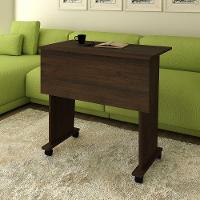 Mesa Para Notebook Com Rodízios Me4117 Rústico - Tecno Mobili - 3