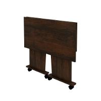 Mesa Para Notebook Com Rodízios Me4117 Rústico - Tecno Mobili - 5