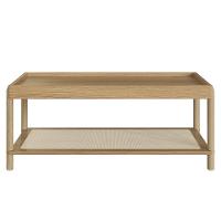 Mesa De Centro Para Sala Pés Madeira Arlo A10 Hanover - Mpozenato - 5