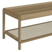 Mesa De Centro Para Sala Pés Madeira Arlo A10 Hanover - Mpozenato - 6