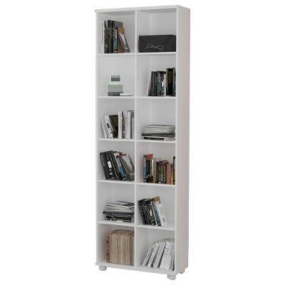 Estante Livreiro 12 Nichos Legend F04 Branco - Mpozenato