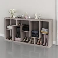 Estante Livreiro Multiuso Com Nichos E1712 Carvalho - Tecno Mobili - 2