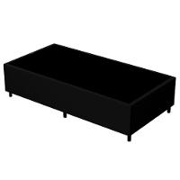 Base Para Cama Box Solteiro 88x188cm Hit I02 Corano Preto - Mpozenato - 1
