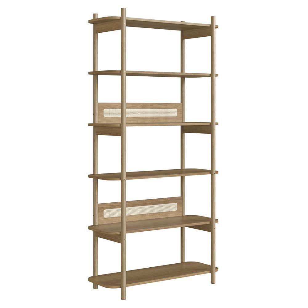 Estante Industrial 6 Prateleiras Pés Madeira Arlo A10 Hanover - Mpozenato - 1