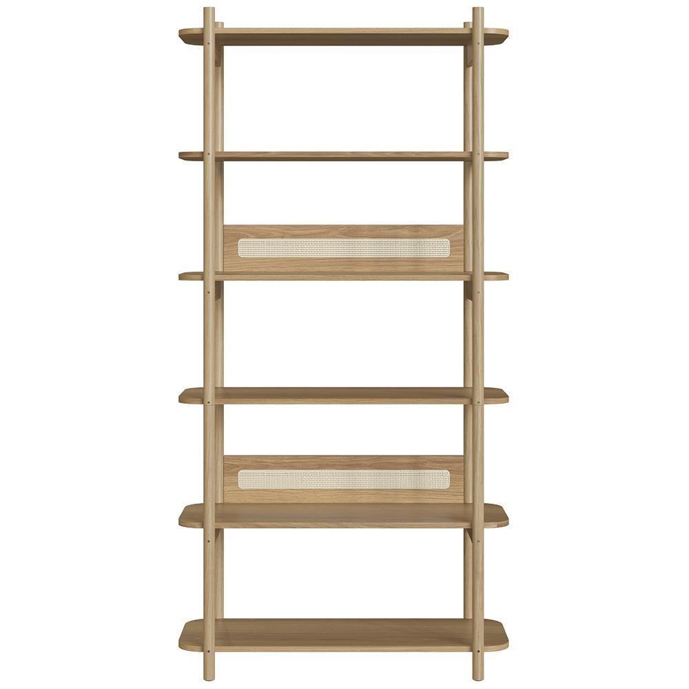 Estante Industrial 6 Prateleiras Pés Madeira Arlo A10 Hanover - Mpozenato - 5