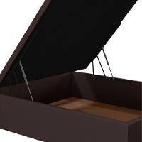Base Para Cama Box Baú Casal 138x188cm Hit I02 Corano Marrom - Mpozenato - 5
