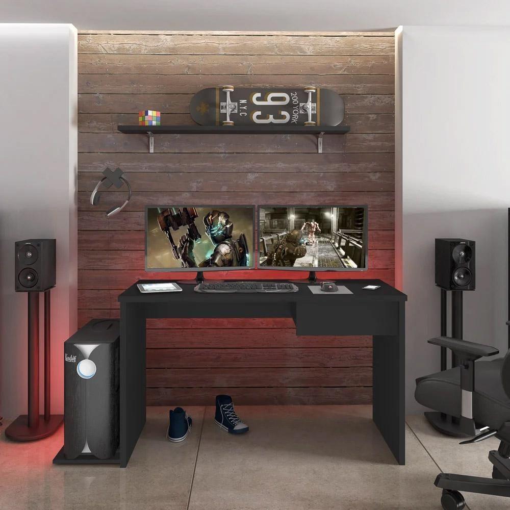 Mesa Gamer Para Computador E Estudo Gelius M09 Preto - Mpozenato - 2