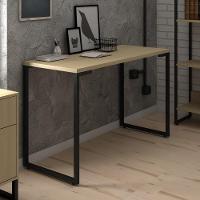 Mesa Escritório 120cm Estilo Industrial New Port F02 Nature - Mpozenato - 2