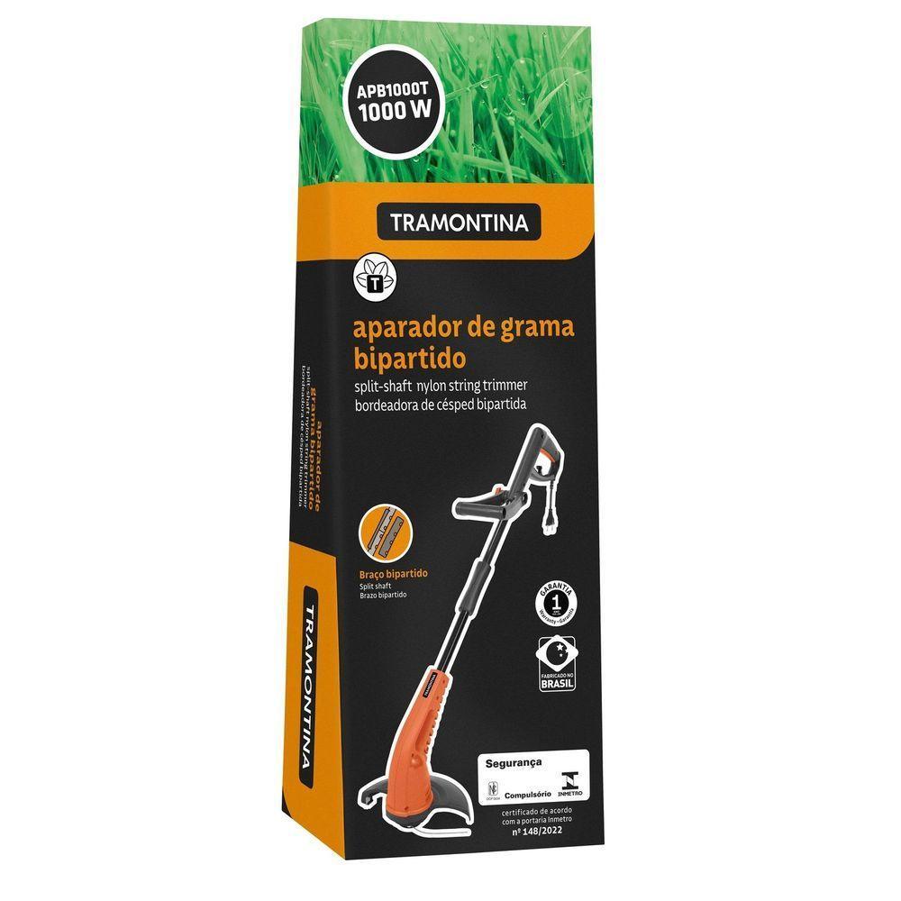 Aparador Grama Elétrico Bipartido Tramontina Apb1000t Diâmetro Corte 280 Mm 1000 W 220 V Tramontina - 3