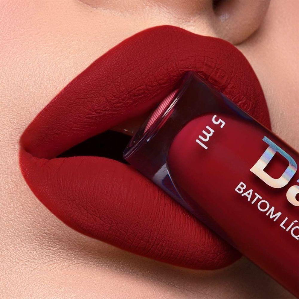 Batom Líquido Matte 4g Dailus Acabamento Matte Perfeito e Alta Fixação Ballet - 1