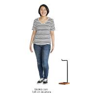 Porta Papel Higiênico De Chão Glam Base De Madeira D09 Preto - Mpozenato - 5