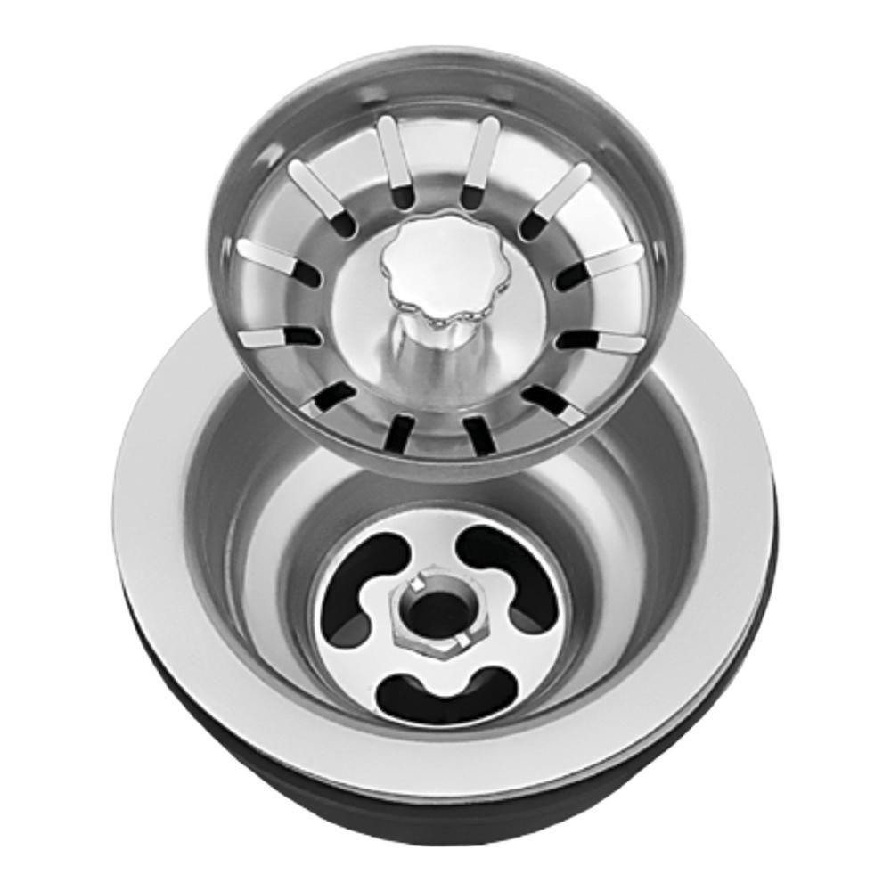 Válvula Para Pia Aço Inox 3.1-2 G01 Cromado - Mpozenato - 1