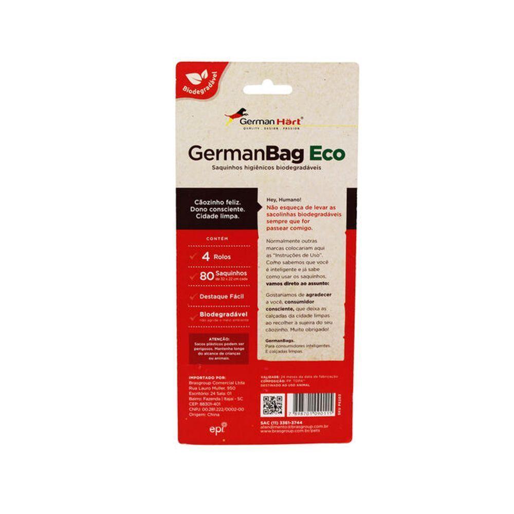 Kit Refil Cata Caca Bio Bambu 4 Rolos - Germanhart - 4