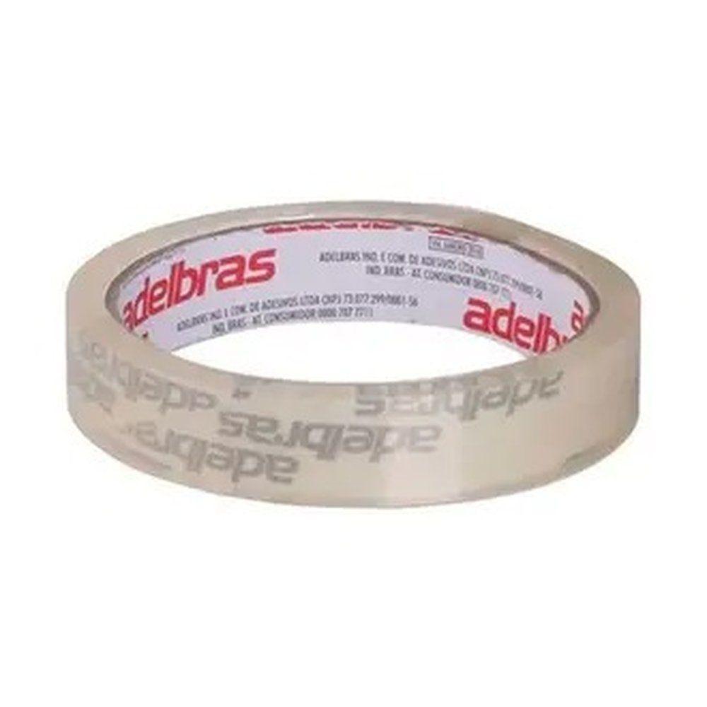 Fita Para Embalagem Qualitape Adelbras 18mm X 50m 520 624 - 2