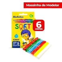 Massinha De Modelar Soft Com 6 Cores - 3