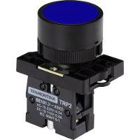 Botão De Impulso Trp2 Ea61 1Na Azul Com Base De Plástico - 1