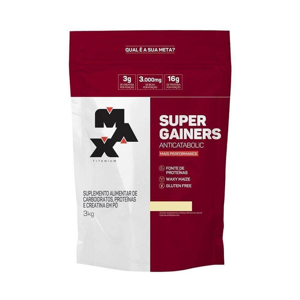 Super Gainers 3kg Sabor Baunilha - 1