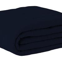 Cobre Leito Tecebem King Malha Lisa Em Matelasse 240 X 280cm Marinho - 2