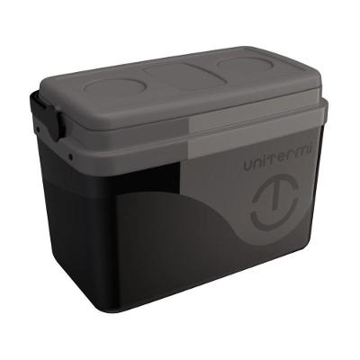 Caixa Térmica Cooler 15 Litros Com Alça Preta - Unitermi